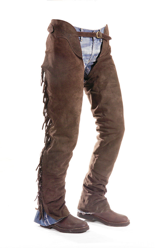 00100D - Pioneer CHAPS IN PELLE SCAMOSCIATA