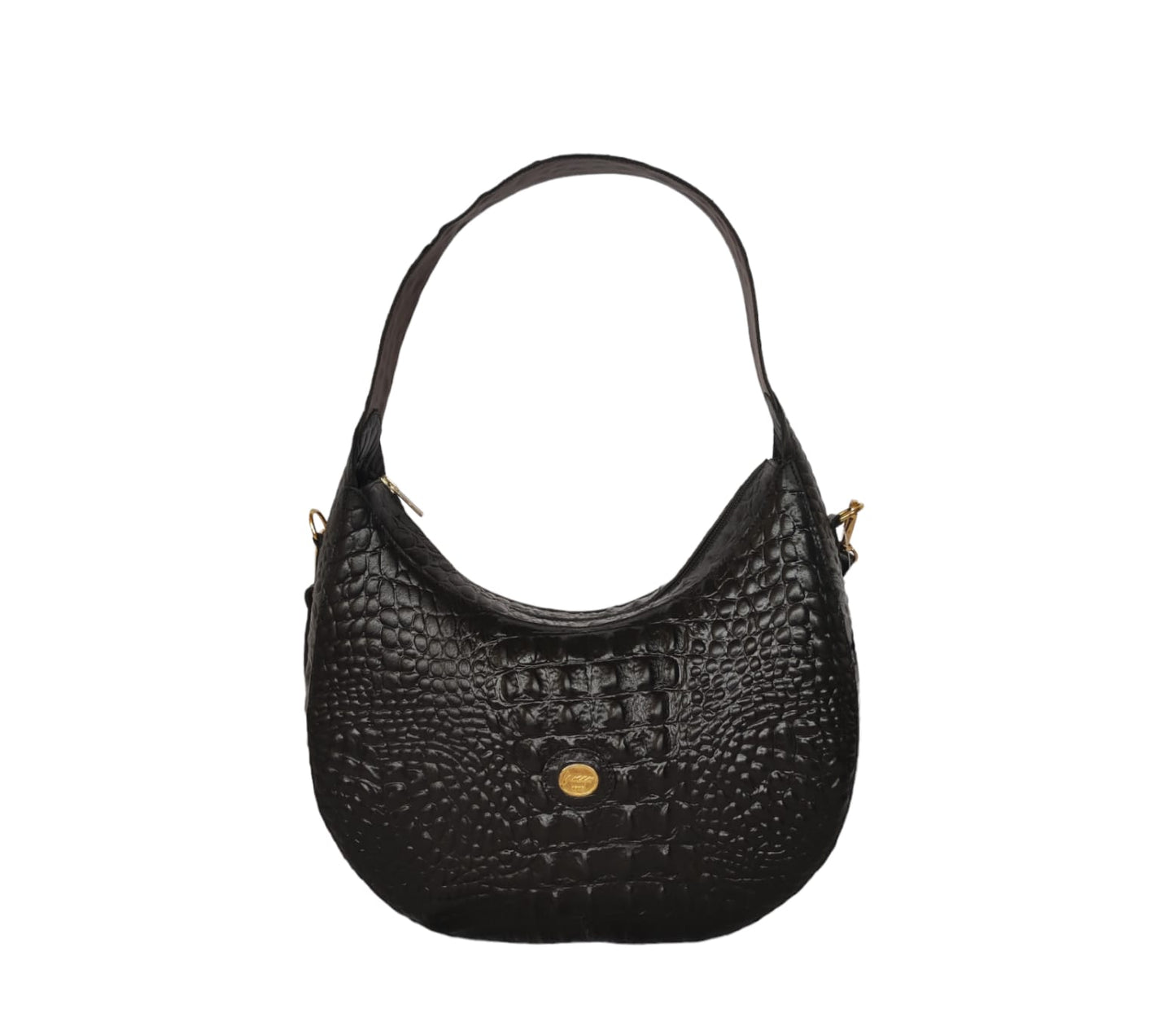 CLAUDIA - hobo bag in pelle stampata cocco - limited edition