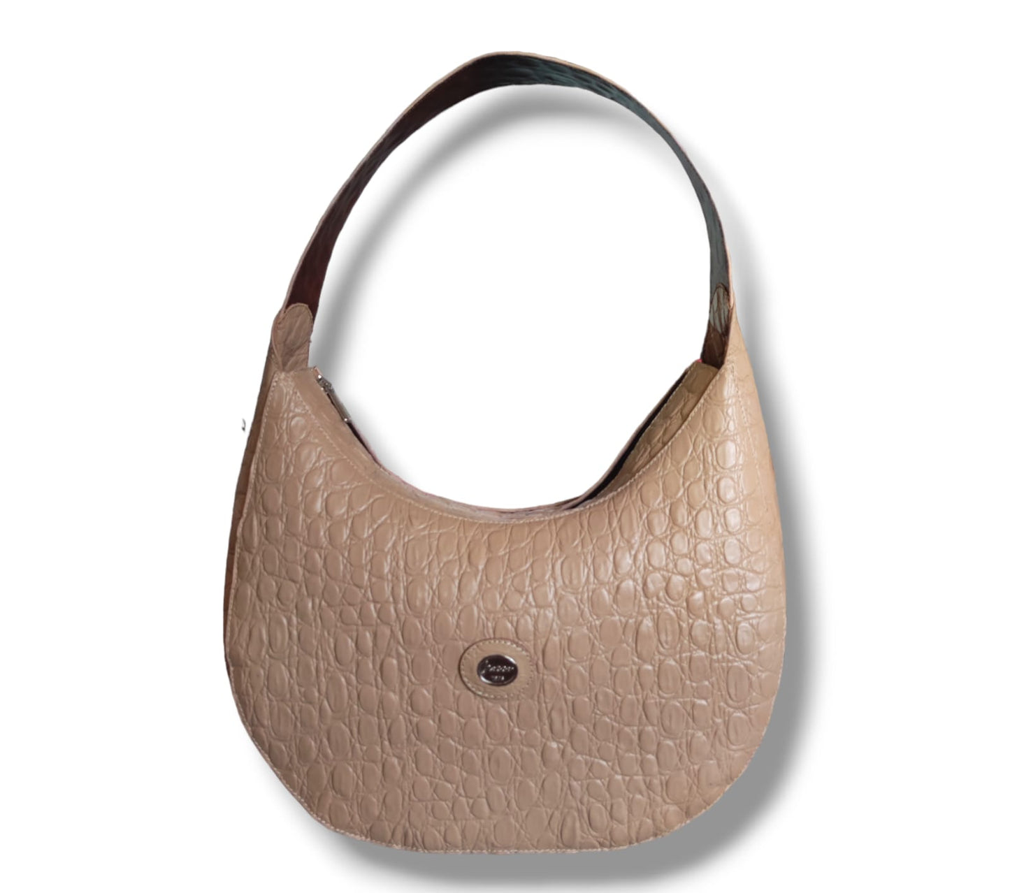 CLAUDIA - hobo bag in pelle stampata cocco - limited edition