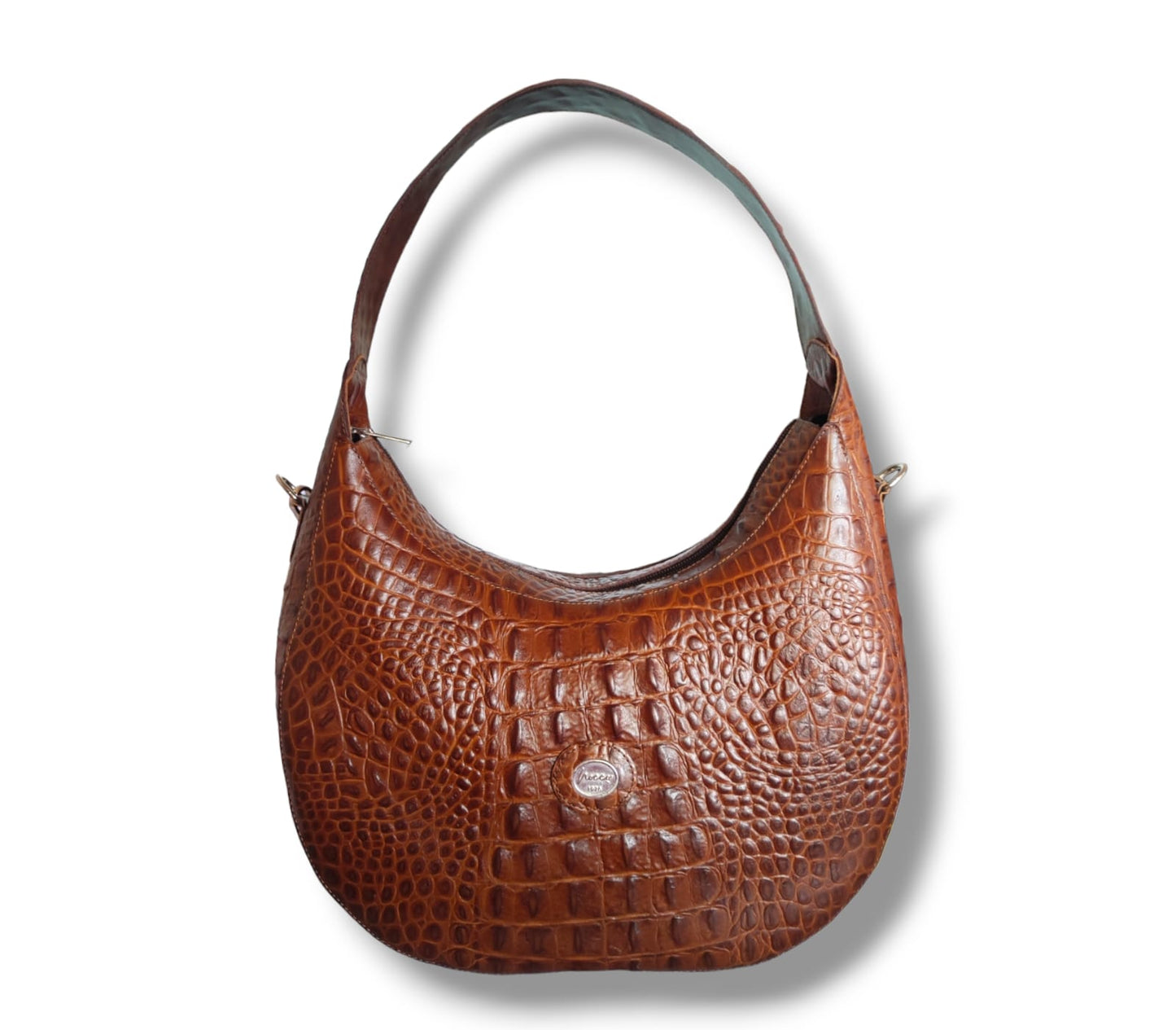 CLAUDIA - hobo bag in pelle stampata cocco - limited edition