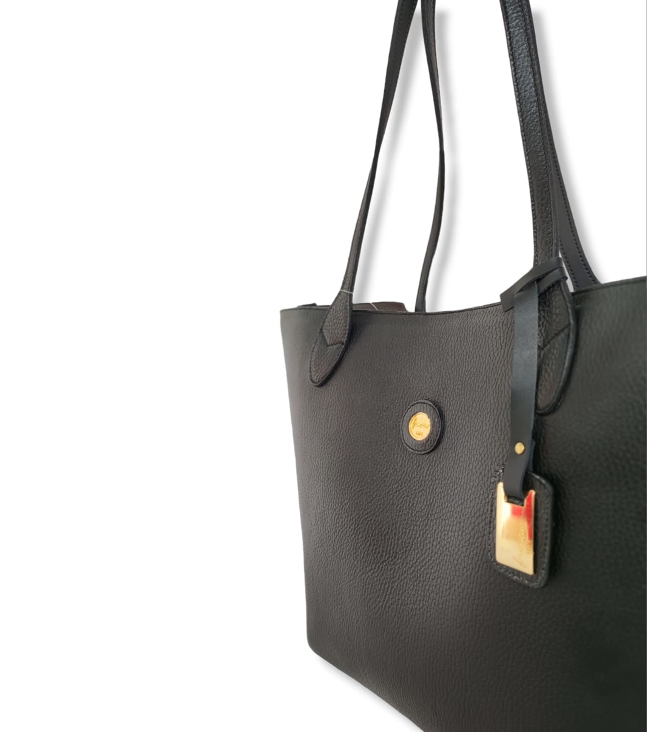 SVEVA - Tote bag - borsa con manici in pelle - pelle martellata